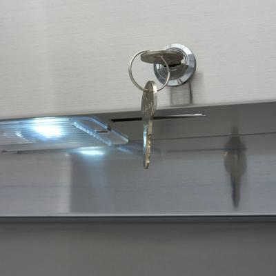 MAXIMA 09400012 | Chladnička - 1200 l - 6 nastavitelných polic (2/1 GN) - nerezová ocel - na kolečkách