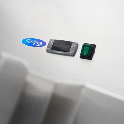 MAXIMA 09400042 | Chladnička - 800 l - 6 nastavitelných polic - nerezová ocel - na kolečkách