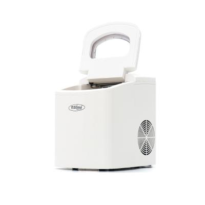 MAXIMA 09100505 | Výrobník ledu - 10-12 kg/24 h - Duté kostky ledu - Vzduchem chlazený - Bílá