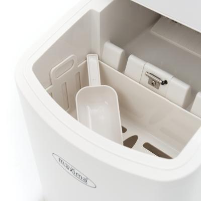 MAXIMA 09100505 | Výrobník ledu - 10-12 kg/24 h - Duté kostky ledu - Vzduchem chlazený - Bílá
