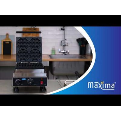 MAXIMA 09374204 | Mini vaflovač - 4 kola
