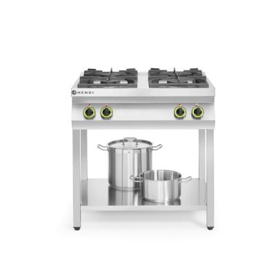 HENDI 227589 | Otevřený stojan se 4 hořáky pro plynový sporák Kitchen Line, HENDI, Kitchen Line, 19kW