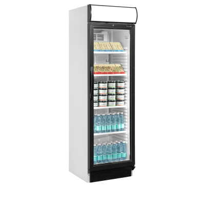 TEFCOLD 15821 | Chladicí skříň prosklené dveře | CEV 425 CP 2 LED