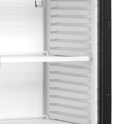 TEFCOLD 15824 | Chladicí skříň prosklené dveře | CEV 425 1 LED