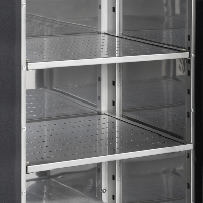 TEFCOLD 15854 | Minibar, plné křídlové dveře, černá | CBC 310