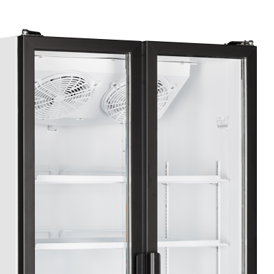 TEFCOLD 15953 | Chladicí skříň prosklené kř. dveře | FS 890 H