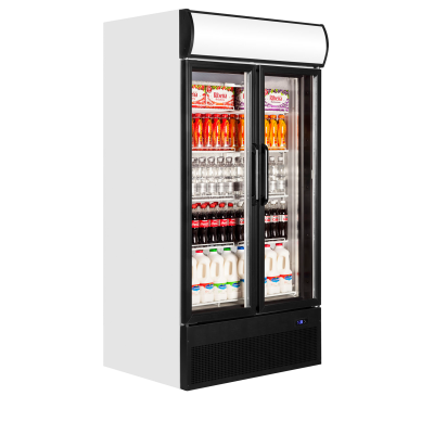 TEFCOLD 15955 | Chladicí skříň prosklené kř. dveře | FSC 1000 H