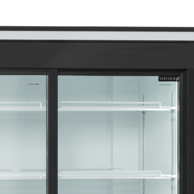 TEFCOLD 15957 | Chladicí skříň prosklené posuv. dveře | FSC 1000 S