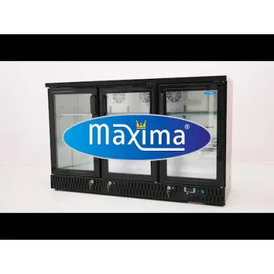 Maxima Lednice na nápoje 2 výklopné dveře |  09400905