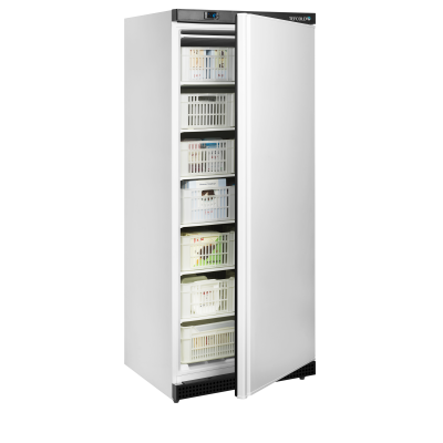 TEFCOLD 31485 | Mrazicí skříň plné dveře, bílá | UF600 W/BASKETS