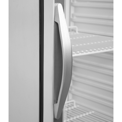 TEFCOLD 33853 | Chladicí skříň prosklené dveře, nerez opláštění | UR 400 SG
