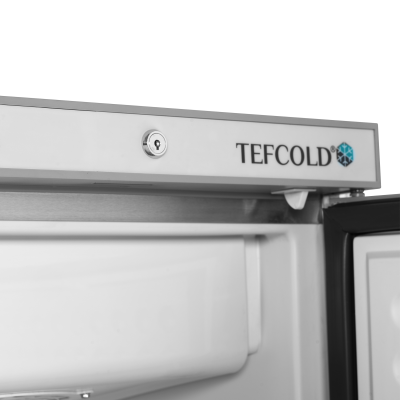 TEFCOLD 33855 | Mrazicí skříň plné dveře, nerez | UF 400 S