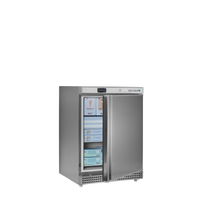 TEFCOLD 33862 | Mrazicí skříň plné dveře, nerez | UF 200 VS