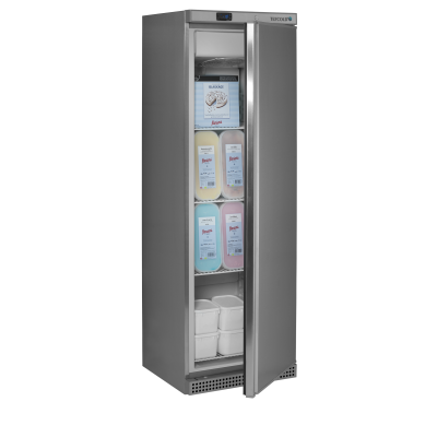 TEFCOLD 33866 | Mrazicí skříň plné dveře, nerez | UF 400 VS