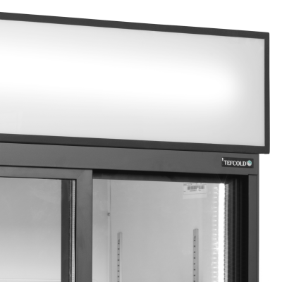 TEFCOLD 48870 | Chladicí skříň prosklené posuvné dveře | FSC 891 S
