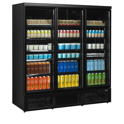 TEFCOLD 52331 | Chladicí skříň prosklené kř. dveře | Atom Maxi C3DBB