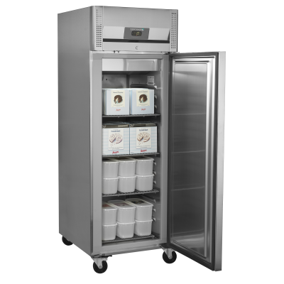 TEFCOLD 54301 | Mrazicí skříň plné dveře GN 2/1 | RF 710X1