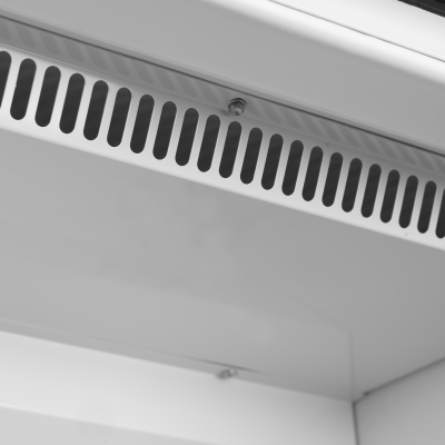 TEFCOLD 54855 | Chladicí skříň plné dveře, nerez | UR 200 X1