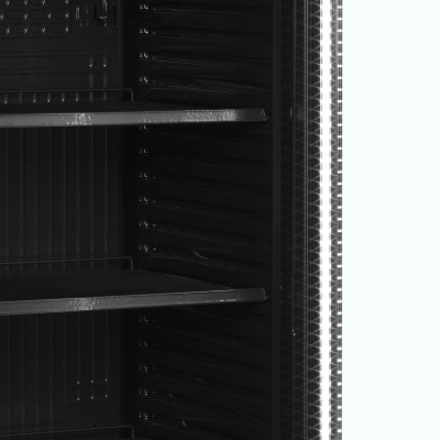 TEFCOLD 51528 | Chladicí skříň prosklené dveře | CEV 435 CP BLACK