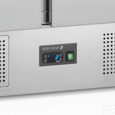 TEFCOLD 32368 | Saladeta 6 zásuvek nerez | GS365ST/6 Zásuvek