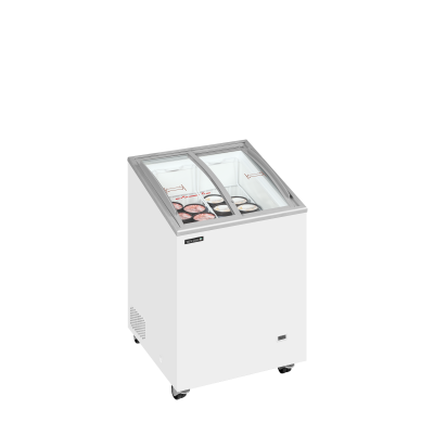 TEFCOLD 71459 | Pultová mraznička prosklené oblé víko | IC102SCEB