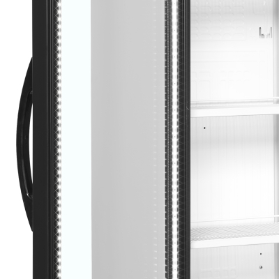 TEFCOLD 43882 | Chladicí skříň prosklené dveře | CEV 425 CP 2 LED L/H
