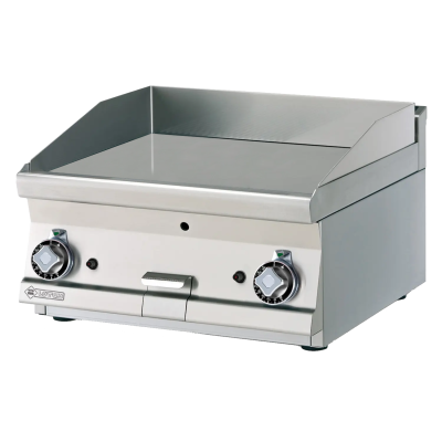 RMGASTRO FTLT-66GS | Grilovací deska 60x45 plynová chromovaná hladká bez podestavby