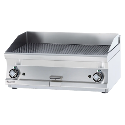 RMGASTRO FTRT-68G | Grilovací deska 80x45 plynová rýhovaná bez podestavby