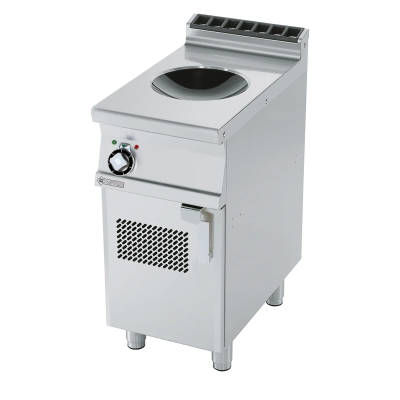 RMGASTRO PCIW-74ET | Sporák indukční wok elektrický 2x plotýnka s podestavbou 400 V