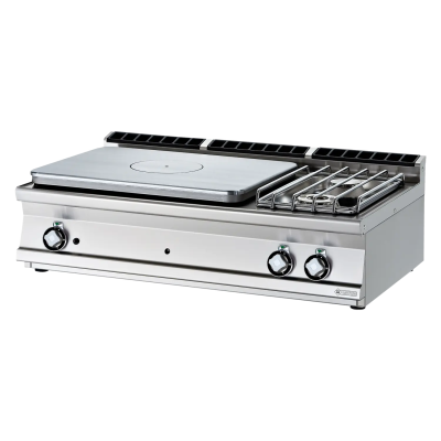 RMGASTRO TP2T-712GP | Sporák tálový plynový 3x hořák bez podestavby