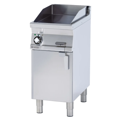 RMGASTRO FTL-74ETS | Grilovací deska 39x52 elektrická chromovaná hladká s podestavbou 400 V