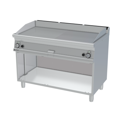 RMGASTRO FTLR-712G | Grilovací deska 116x51 plynová kombinovaná s podestavbou