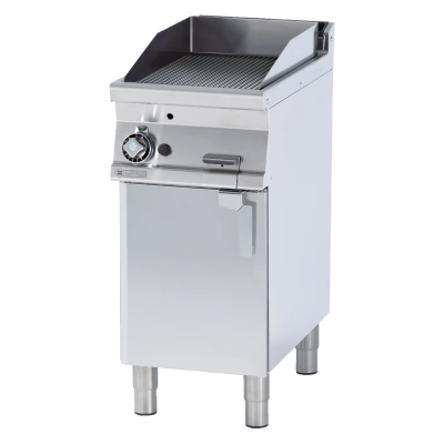 RMGASTRO FTR-74G | Grilovací deska 36x51 plynová rýhovaná s podestavbou