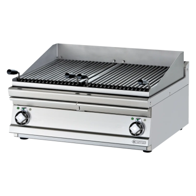RMGASTRO CWT-78ET | Vodní gril elektrický ohřev nepřímý dvojitý 2x 38x52 bez podestavby 400 V
