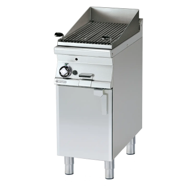 RMGASTRO CW-74G | Lávový gril plynový 38x52 s podestavbou