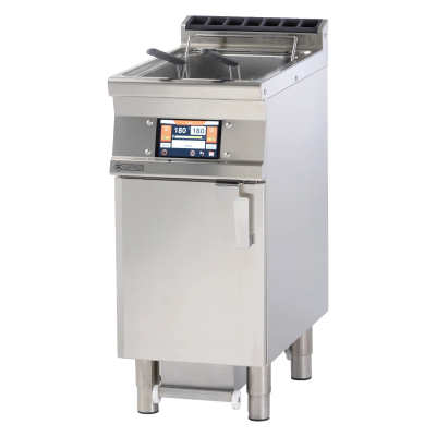 RMGASTRO F18-74ETDP | Fritéza elektrická 18 l automatická 7" displej, filtrace