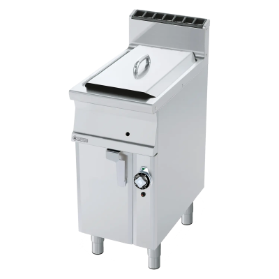 RMGASTRO F18-74G | Fritéza plynová 0,75 kW/l, 18 l s podestavbou