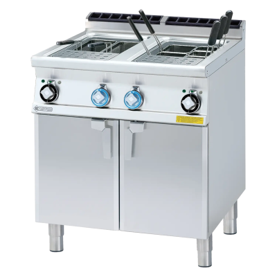 RMGASTRO CP-78ET | Vařič těstovin elektrický 25 + 25 l s podestavbou 400 V