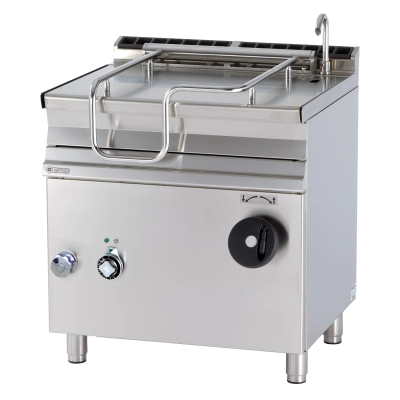 RMGASTRO BR50-78ET | Pánev sklopná manuální elektrická 50 l ocelové dno