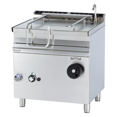 RMGASTRO BR50-78G | Pánev sklopná manuální plynová 50 l ocelové dno