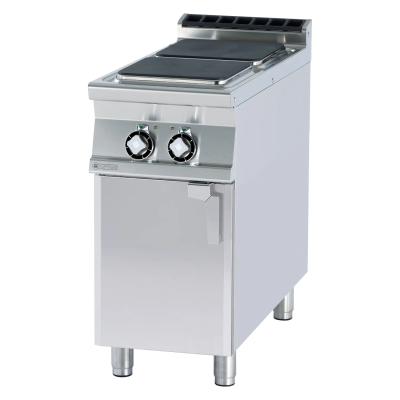 RMGASTRO PCQ-94ET | Sporák elektrický 2x plotýnka s podestavbou 400 V