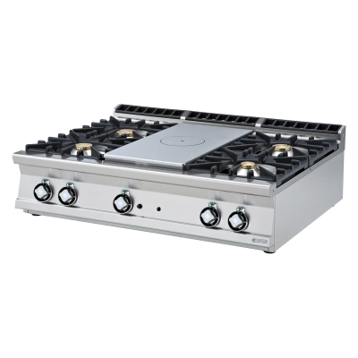 RMGASTRO TP4T-912G | Sporák tálový 120 - 5 zón