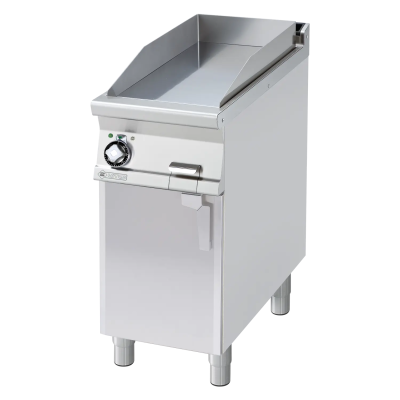 RMGASTRO FTL-94ET | Grilovací deska 36x68 elektrická hladká s podestavbou 400 V