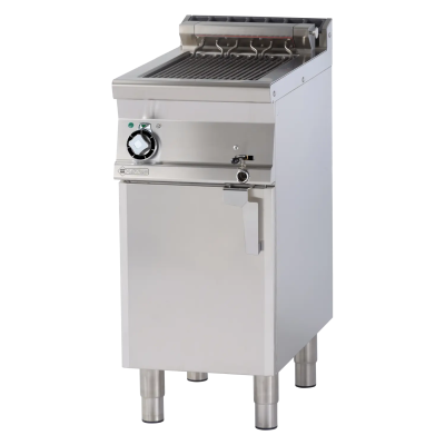 RMGASTRO CWK-94ET | Vodní gril kontaktní elektrický 38x66 s podestavbou 400 V