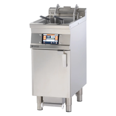 RMGASTRO F25-94ETDPS | Fritéza elektrická 25 l automatická 7" displej, filtrace, zdvih
