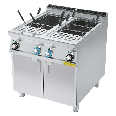 RMGASTRO CP-98ET | Vařič těstovin elektrický 40 + 40 l s podestavbou 400 V