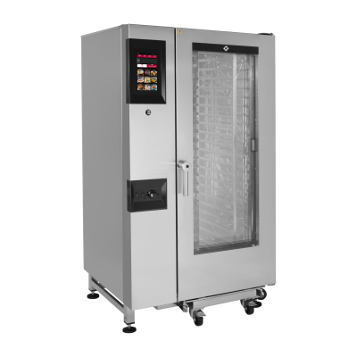 RMGASTRO STMB 2011 E | Konvektomat STEAMBOX elektrický 20x GN 1/1 bojler dotykový barevný automatické mytí 10" displej