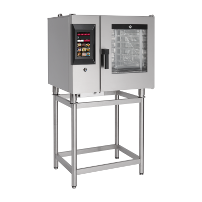 RMGASTRO STMB 0611 G | Konvektomat STEAMBOX plynový 6x GN 1/1 bojler dotykový barevný automatické mytí 10" displej