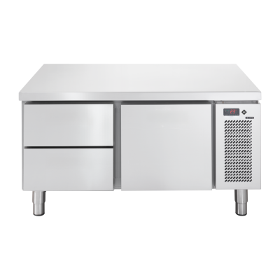 RMGASTRO LNSF 702 2Z 1Z DKIT | Podestavba mrazicí elektrická GN 1/1 deska KIT 2x1+1 zásuvky