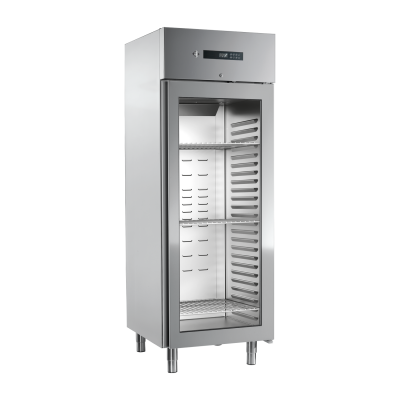 RMGASTRO ENR 700 G | Skříň chladicí 700 l prosklená GN 2/1, nerezová